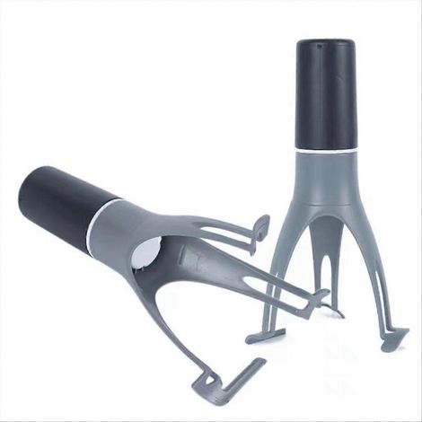 Batteur à œufs triangulaire Mini mélangeur à crème semi-automatique Noir et gris (1/5)