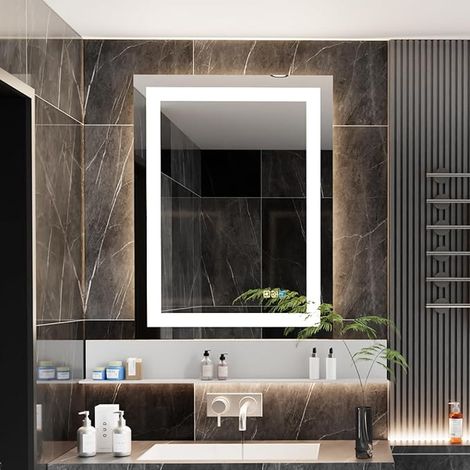 LED Mirror Round 90x90cm