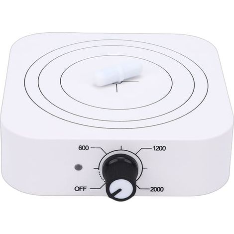 Agitateur magnétique de laboratoire 300-2000 tr/min, capacité d'agitation maximale de 1 L, plaque d'agitation avec œuf mélangeur pour le brassage amateur (1/5)