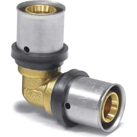 Coude Pressfitting 32mm, Angle 90°, Eau Potable DVGW, Boni-Shop