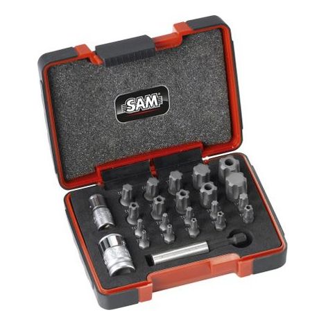 Coffret 23 embouts torx plus et adaptateurs SAM - EMB23CX (1/2)