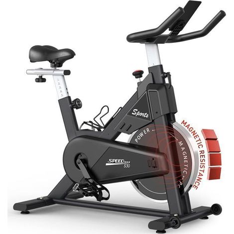 Heimtrainer - PASYOU - S30 - Magnetwiderstand - Riemenantrieb - Schwungrad 15 kg (1/5)