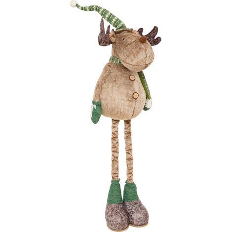 Renne de Noël Moss télescopique H. 150 cm - Feeric lights & christmas (1/3)