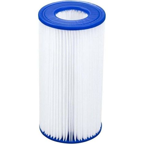 Cartouche Type III/ A, 10,6 x 10,6 x 20,3 cm, Blanc/bleu,1PCS (1/3)
