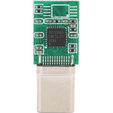 Adaptateur Type C DIY DAC décodeur amplificateur casque module sonore micro pour ordinateur téléphone (1/5)
