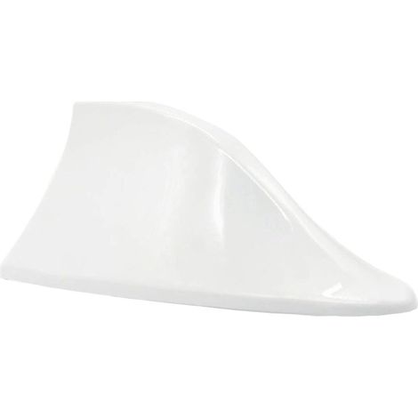 Antenne de Toit - 1 Pièce - ABS Peint - Réception FM/AM - Pour Auto SUV Camion - Blanc (1/5)