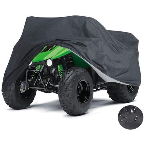 Housse de protection imperméable en tissu Oxford pour tracteurs de pelouse, tondeuses autoportées et équipements de jardin extérieurs (210 x 120 x 115 cm) (1/3)