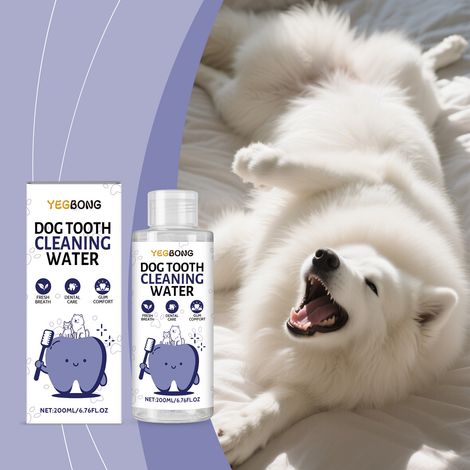Ce bain de bouche buvable pour animaux protège la bouche de votre animal et lui laisse une sensation de fraîcheur et de propreté. 200 ml (1/5)