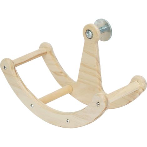 Perchoir pour Cage à Oiseaux Perchoir en Bois Rotatif et (1/5)