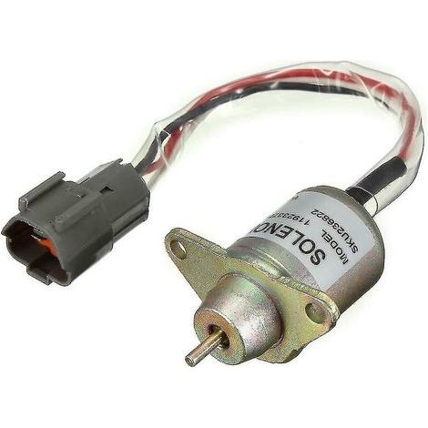 Diesel Fuel Shut Off Stop Solenoid 11923377932 For Yanmar John Deere Tractor