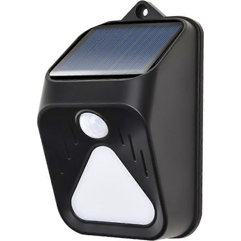 Online Store - Lampe d'alarme solaire à détecteur de mouvement, sirène solaire extérieure (1/4)