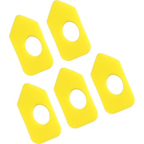 Filtre à air en coton pour tondeuse à gazon MTD 490-200-0011, lot de 5, moteur de jardinage, remplacement compatible (1/5)