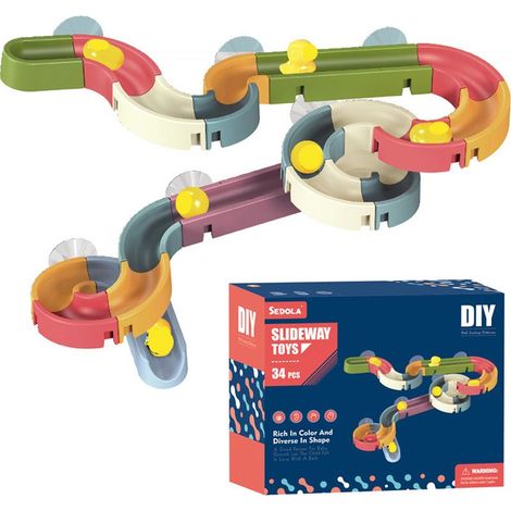 DIY-Badespielzeug – 34-teiliges, vormontiertes Badespielzeug für Kinder, Wasserspielzeug (1/5)