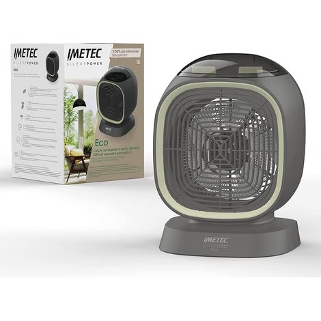 Imetec Silent Power Eco Interno Verde, Grigio 2100 W Riscaldatore ambiente elettrico con ventilatore (1/5)