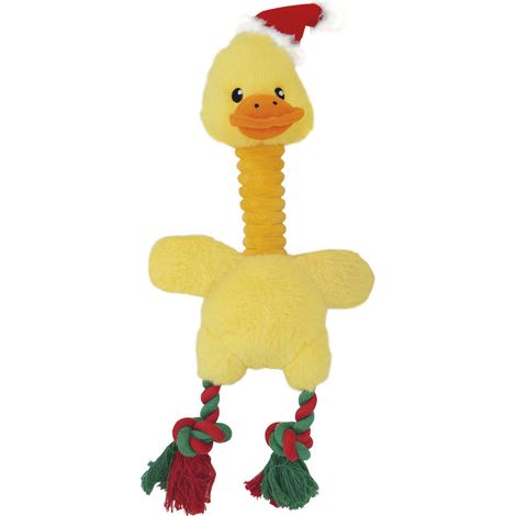 Nobby Xmas Hundespielzeug Plüsch Ente 43 cm Tierkuscheltier