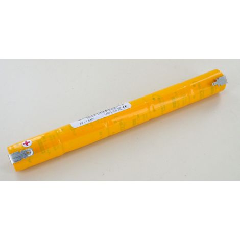 Batterie 6V 1.6Ah NiCd 5VNTCS HC Baton cosses 6.3/2.8mm Saft (805382)