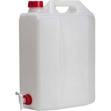 Bidón de plástico con grifo de 10 litros Ics