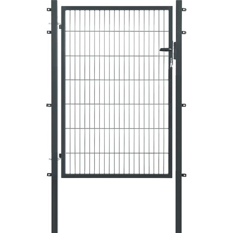 Zaun-Einzeltor comfort plus 1-flg. 1200x1400mm anthrazit