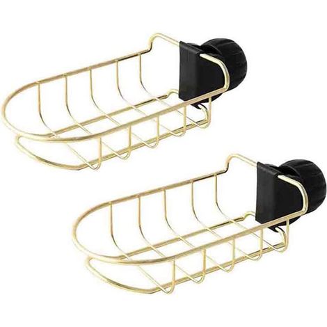Étagère de rangement suspendue pour éponges de cuisine ou de salle de bain, avec support à éponges. (1/5)