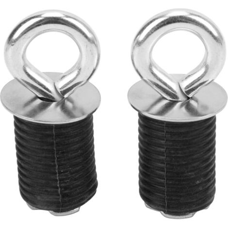 aqxreight Ancre de Verrouillage pour VTT, Adhérence Améliorée, Installation Facile, Kit d'ancrage D'arrimage pour VTT Sportsman RZR, Points d'ancrage de 2,5 Cm, Matériau en Caoutchouc +. (1/5)