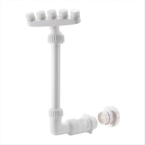 Fontaine de piscine pour piscines enterrées, compatible avec tous les types de piscines, avec cascade réglable. (1/5)