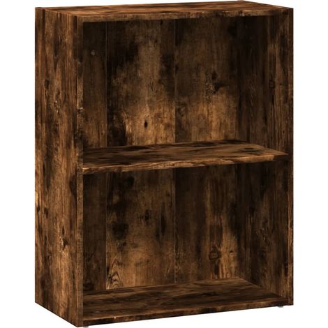 Maison Exclusive - Bücherregal Räuchereiche 60x30x77 cm Holzwerks