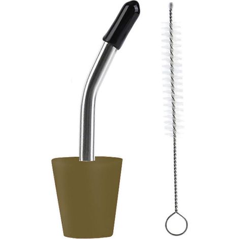 Tube d'extension pour bouilloire, tube d'extension pour cafetière, acier inoxydable, adaptateur pour tuyau d'eau, buse d'eau couleur sable (1/5)