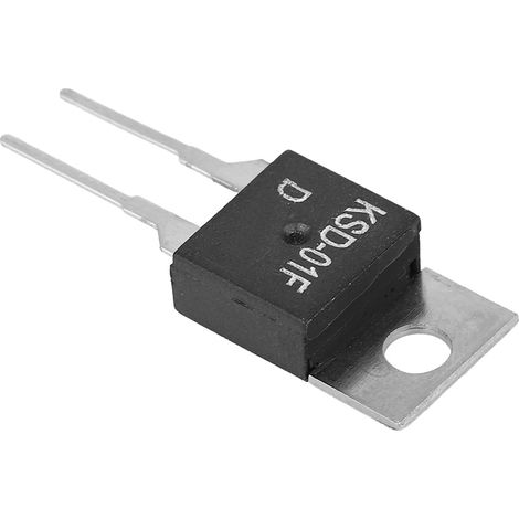Interrupteur thermostatique normalement fermé JUC-31F/KSD-01F pour la régulation de température 40130℃D60℃ (1/5)