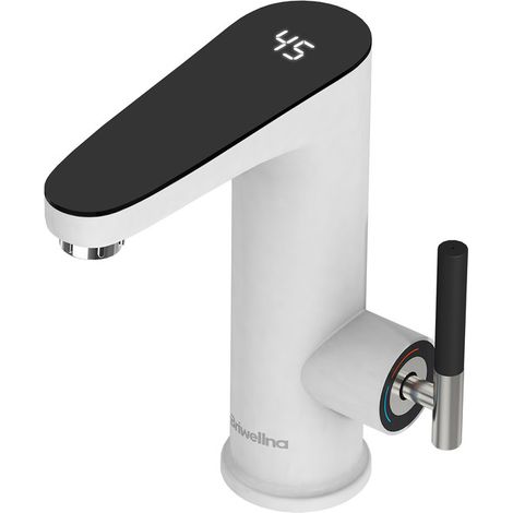 Esip – Robinet lavabo électrique 3200W avec affichage LED – Acier inoxydable 304 – Étanchéité IPX4 – Débit 600 à 850 mL/min (1/5)