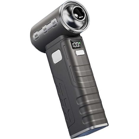 Ultra Turbo ventilateur jet avec batterie Display haute vitesse à main puissant souffleur gris (1/5)