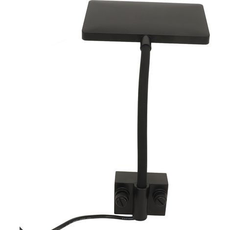 Lampe LED à pince pour aquarium, spectre complet, petite taille, en PC et alliage d'aluminium (1/5)