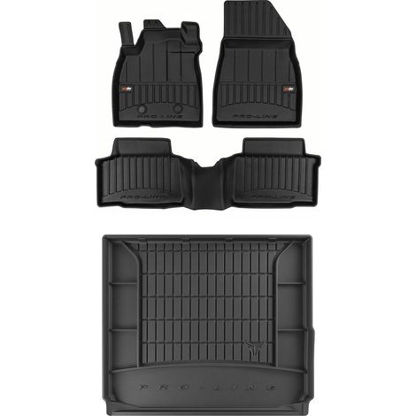 Juego 3D de alfombrillas para el suelo y alfombrilla para el maletero del Dacia Duster 3 a partir de 2024-