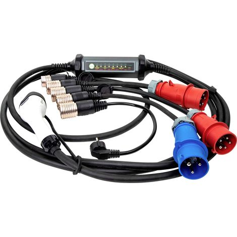 Platinet EVPC060 Câble de charge pour véhicule électrique type 2 32 A 22 kW Y520753 (1/5)