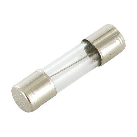 Fusible Cristal 10A Longitud 20mm paquete 50 unidades UNIVERSAL SI23509