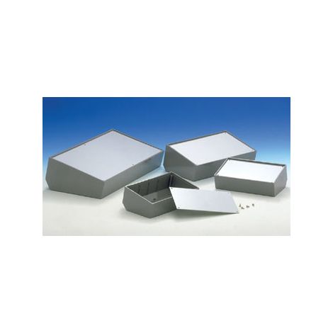 Teko - Caja de soporte para mesa (364.8 de plástico azul, gris, plata (A x B x C x D x E) 310 x 170 x 65 x 85 x 47 mm, 1 pc(s)