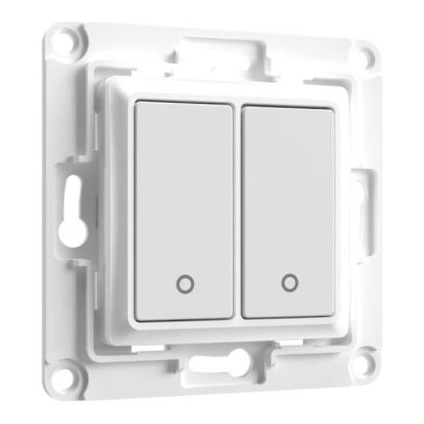 Wandschalter Shelly Wall Switch 2 weiß 80mm 230V (1/5)