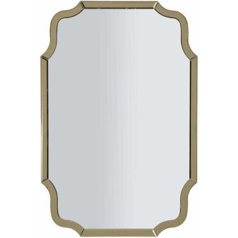 Miroir mural istanbul or cm 60x1x90 (dimensions intérieures du miroir cm 54x84,5)