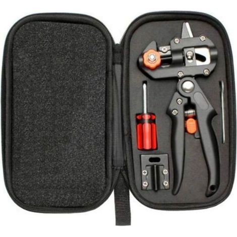 Ciseaux de Greffage Professionnels pour Jardinage - Kit de Greffe pour Arbres Fruitiers (1/4)