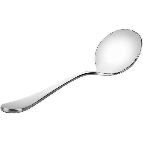 Cuillère à café, thé et riz à long manche en acier inoxydable, vaisselle de table, cuillère à thé, couverts MOY (1/5)