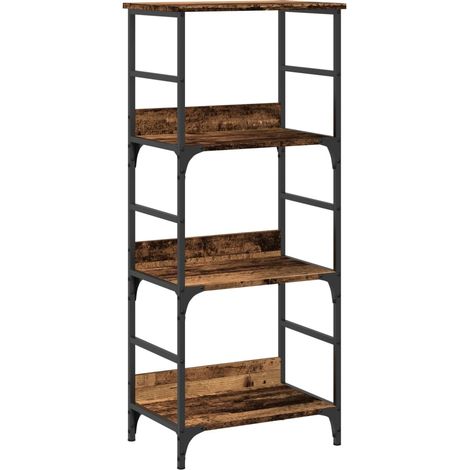Maison Exclusive - Bücherregal Altholz-Optik 50x33x117,5 cm Holzw