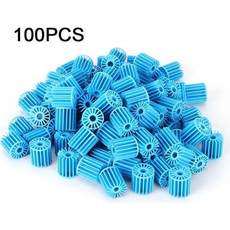 100pcs bioboles filtration – 1,6×1,5 cm – pour aquarium eau douce/salée (1/5)