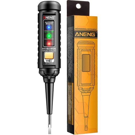 Testeur de tension sans contact, détecteur de tension haute sensibilité pour électriciens (1/4)