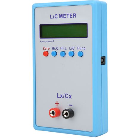 Inductancemètre et capacimètre, multimètre portable, multimètre électrique ABS-LCR, LC 200A (1/5)