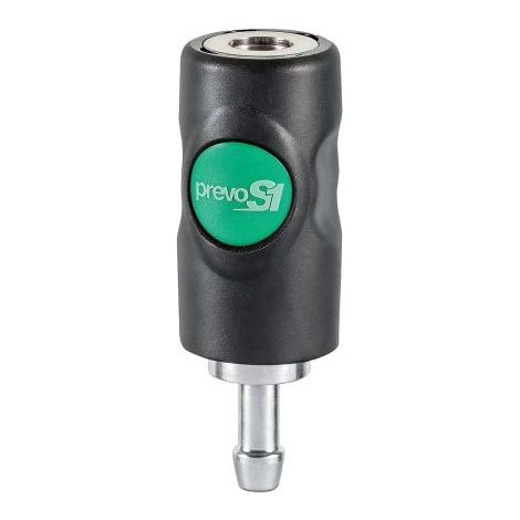 Raccord rapide de sécurité PREVOST, Tuyau cannelé 13mm Euro 7.2, Euro 7.4 en Corps Composite ( Prix pour 1 )