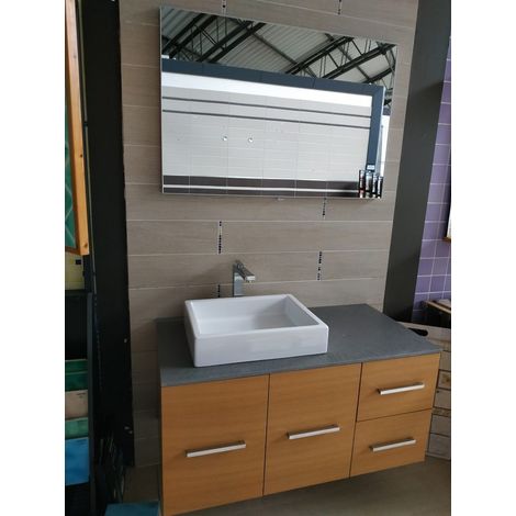 MOBILE BAGNO TABULA ROVERE NATURALE DA 108 CM - ANTONIO LUPI (1/2)