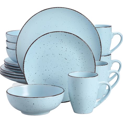 Porzellan-Essgeschirr-Set, umweltfreundliches Material, westlicher Stil (1/2)