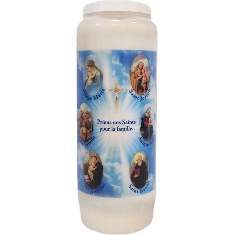 Bougie neuvaine de protection de la famille
