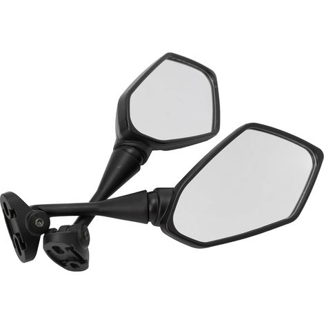 6mm Matte Motorcycle Mirrors for CBR F4 Racing GT (1/5)