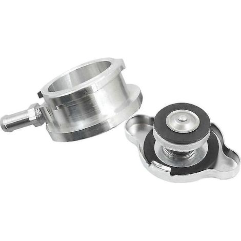 Goulot de remplissage de radiateur 32 mm/1,25 pouce avec bouchon de pression 0,9 bar, compatible avec tous les modèles (1/5)