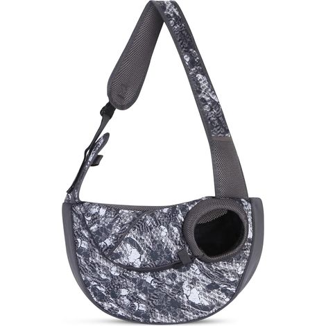 Sac de transport pour chien en cuir avec ceinture, housse de voyage respirante pour petit animal de compagnie